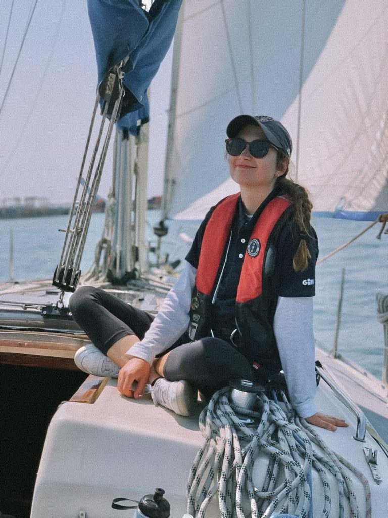 Photo de Marie, instructrice chez SWEN Voile.